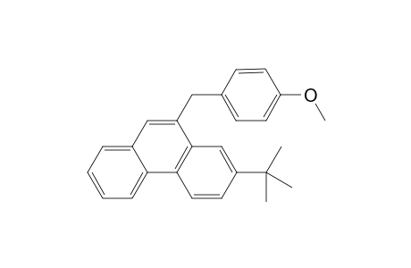 10-(4-Methoxybenzyl)-2-tert-butylphenanthrene