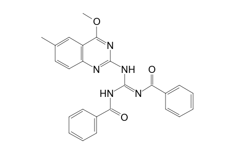 N-[benzoylimino-[(4-methoxy-6-methyl-2-quinazolinyl)amino]methyl]benzamide