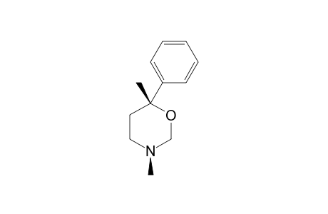 3,6-DIMETHYL-6-PHENYLTETRAHYDRO-1,3-OXAZINE