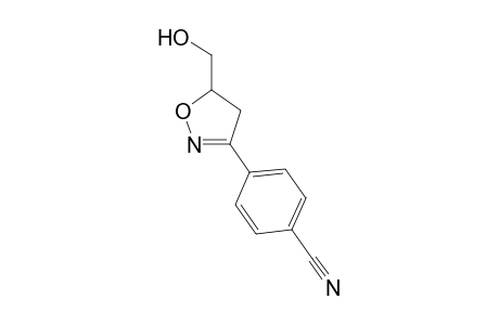 4-(5-(Hydroxymethyl)-4,5-dihydroisoxazol-3-yl)benzonitrile