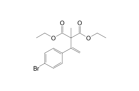 Diethyl methyl-[1-(p-bromophenyl)vinyl]-malonate