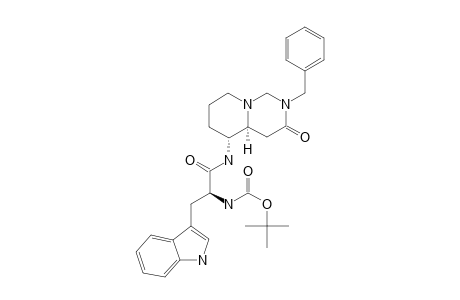 (4A-S*,5-R*)-2-BENZYL-5-[N-(TERT.-BUTOXYCARBONYL)-L-TRYPTOPHYL]-AMINO-3-OXOPERHYDROPYRIDO-[1,2-C]-PYRIMIDINE