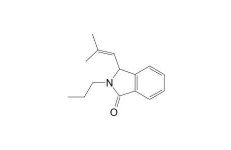 3-(2-Methylprop-1-enyl)-2-propyl-3H-isoindol-1-one
