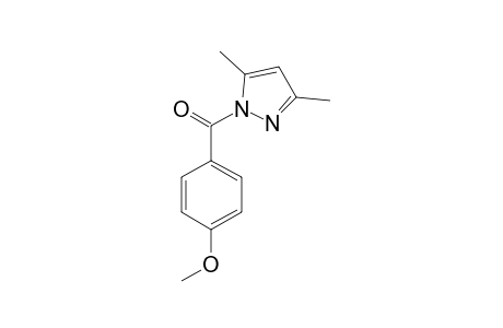 (3,5-dimethyl-1H-pyrazol-1-yl)(4-methoxyphenyl)methanone