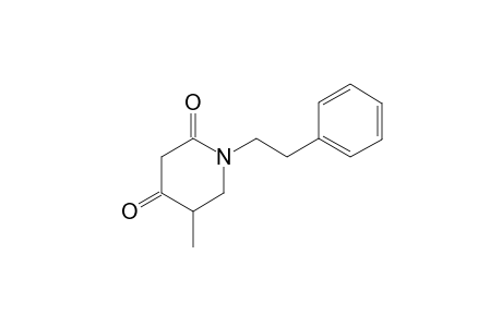 5-Methyl-1-phenethyl-piperidine-2,4-quinone