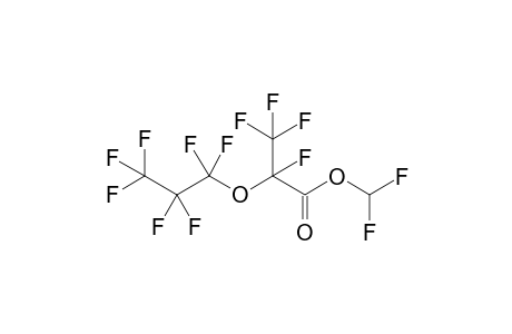 difluoromethyl 2,3,3,3-tetrafluoro-2-(1,1,2,2,3,3,3-heptafluoropropoxy)propanoate