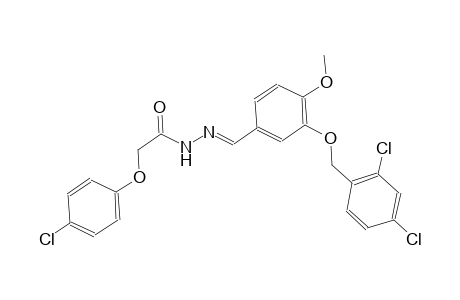 2-(4-chlorophenoxy)-N'-((E)-{3-[(2,4-dichlorobenzyl)oxy]-4-methoxyphenyl}methylidene)acetohydrazide