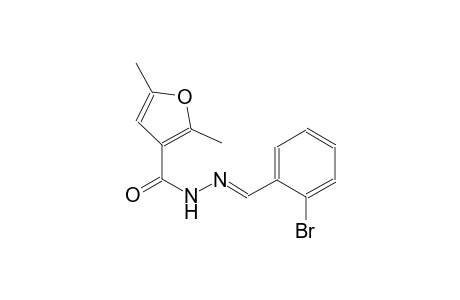 N'-[(E)-(2-bromophenyl)methylidene]-2,5-dimethyl-3-furohydrazide