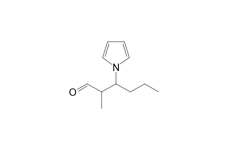 2-Methyl-3-(pyrrol-1-yl)hexanal