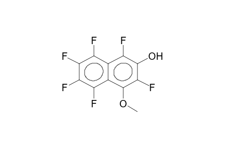 1-METHOXY-3-HYDROXYHEXAFLUORONAPHTHALENE