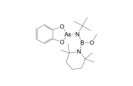 (1,3,2-BENZODIOXARSOL-2-YL)-TERT.-BUTYL-[METHOXY-(2,2,6,6-TETRAMETHYLPIPERIDINO)-BORYL]-AMINE