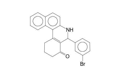 5-(3-Bromophenyl)-2,3,5,6-tetrahydrobenzo[a]phenanthridin-4(1H)-one