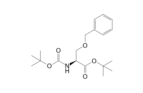 N-[(1,1-Dimethylethoxy)carbonyl]-O-(phenylmethyl)-L-serine 1,1-dimethylethyl ester