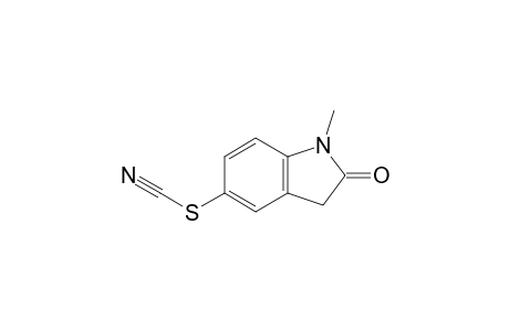 1-Methyl-5-thiocyanato-2-indolinone