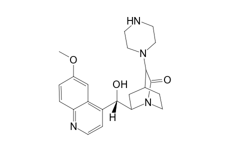 9-Hydroxy-6'-methoxyruban-3-(piperazin-1'-yl)ruban-2-one