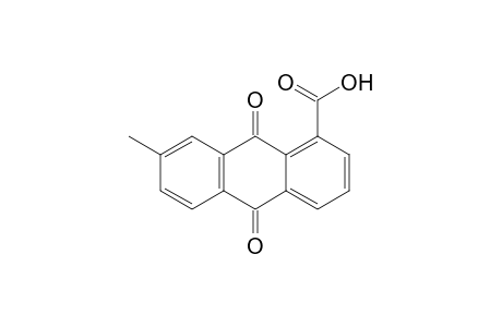 7-Methyl-9,10-bis(oxidanylidene)anthracene-1-carboxylic acid