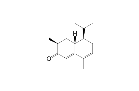 (3S,4aR,5R)-3,8-Dimethyl-5-isopropyl-4,4a,5,6-tetrahydro-2(3H)-naphthalenone