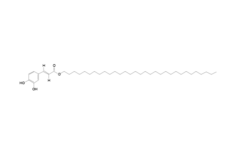 3,4-Dihydroxy-trans-cinnamic acid hentriacontanylester [hentriacontanyl coffeate]