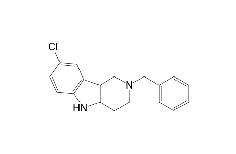1H-Pyrido[4,3-b]indole, 2-benzyl-8-chloro-2,3,4,4a,5,9b-hexahydro-