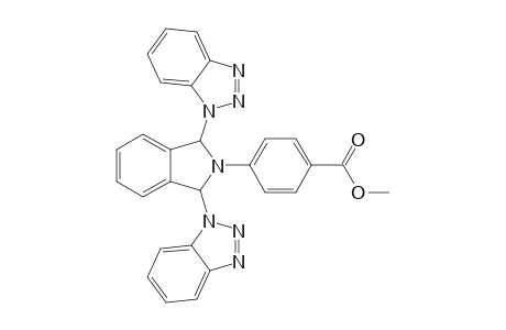 1,3-BIS-(1,2,3-1H-BENZOTRIAZOL-1-YL)-2-(PARA-METHOXYCARBONYLPHENYL)-ISOINDOLINE