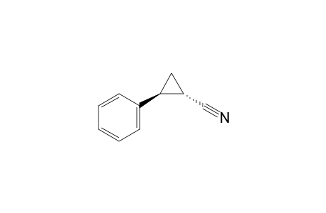 (1S,2S)-2-phenylcyclopropane-1-carbonitrile