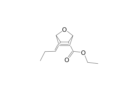 endo 2-ethoxycarbonyl-3(Z)-propylidene-7-oxabicyclo[2.2.1]hept-5-ene