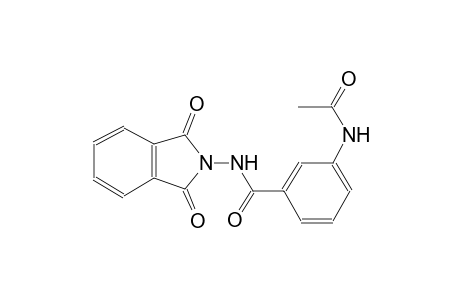 benzamide, 3-(acetylamino)-N-(1,3-dihydro-1,3-dioxo-2H-isoindol-2-yl)-