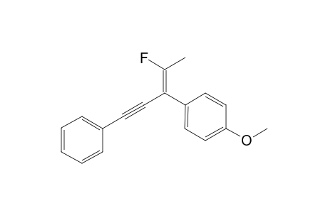 1-(2-Fluoro-1-phenylethynyl-propenyl)-4-methoxy-benzene