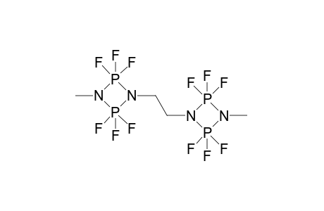 1,1'-ethylenebis[2,2,2,4,4,4-hexafluoro-3-methyl-2,2,4,4-tetrahydro-1,3,2,4-diazadiphosphetidine]