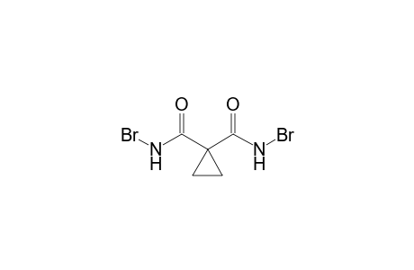 1,1-Cyclopropanedicarboxamide, N,N'-dibromo-