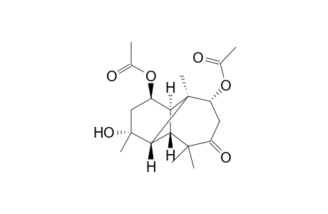 (1R,3R,4S,5S,9R,10R,11R)-1,9-Diacetyloxy-3-hydroxy-7-oxolongipinane