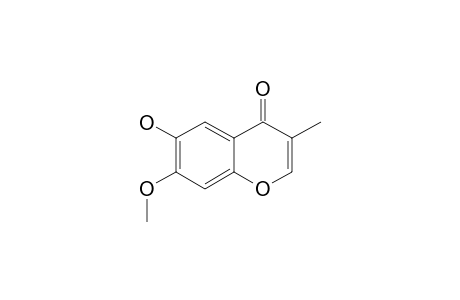6-Hydroxy-7-methoxy-3-methyl-chromone