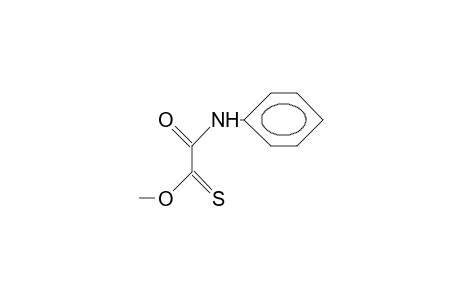 2-Phenylamino-1-thio-oxalic acid, methyl ester