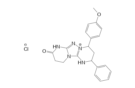 8-(4-Methoxyphenyl)-2-oxo-6-phenyl-1,2,3,4,5,6,7,8-octahydro-1,4a,5,9-tetraaza-8a-azoniafluorene Chloride
