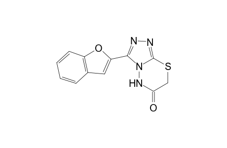 3-(2-Benzofuranyl)-triazolo[3,4-b][1,3,4]thiadiazin-6-one