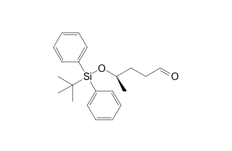 (R)-(-)-4-tert-Butyldiphenylsilyloxy-4-methylbutanal