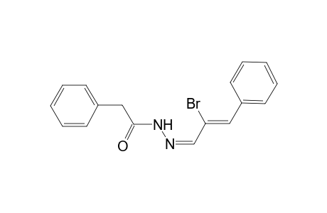 N'-[(Z,2Z)-2-Bromo-3-phenyl-2-propenylidene]-2-phenylacetohydrazide