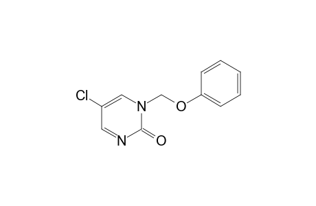 2(1H)-Pyrimidinone, 5-chloro-1-(phenoxymethyl)-