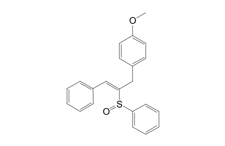 1-Phenyl-3-(p-methoxyphenyl)-2-phenylsulfoxo-1-propene