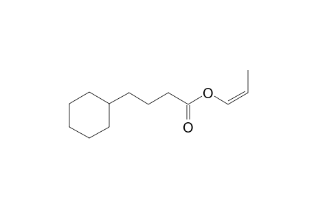 (Z)-4-Cyclohexylbutyric acid propenyl ester