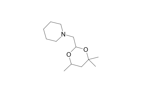 piperidine, 1-[(4,4,6-trimethyl-1,3-dioxan-2-yl)methyl]-