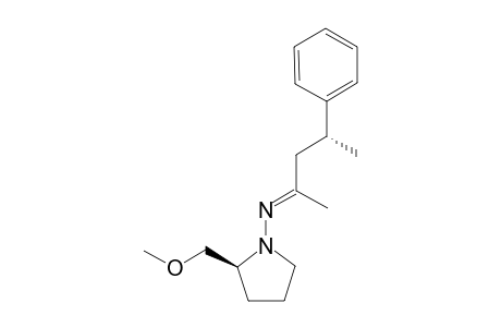 (2S)-2-(Methoxymethyl)-N-[(1E,3R)-1-methyl-3-phenylbutylidene]pyrrolidin-1-amine