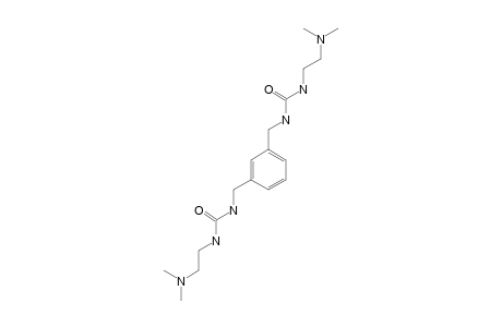 3-(2-dimethylaminoethyl)-1-[3-[(2-dimethylaminoethylcarbamoylamino)methyl]benzyl]urea