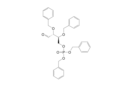 (2R,3S)-PHOSPHORIC-ACID-DIBENZYLESTER-2,3-BIS-(BENZYLOXY)-4-OXOBUTYLESTER