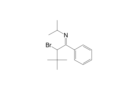 2-Propanamine, N-(2-bromo-3,3-dimethyl-1-phenylbutylidene)-