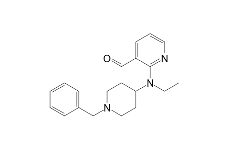 2-[(1-benzyl-4-piperidyl)-ethyl-amino]nicotinaldehyde