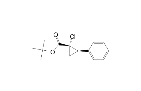 Cyclopropanecarboxylic acid, 1-chloro-2-phenyl-, 1,1-dimethylethyl ester, cis-