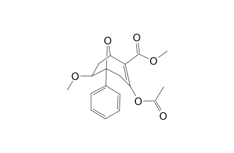 3-Acetoxy-6-methoxy-2-(methoxycarbonyl)-5-phenyl-8-oxabicyclo[3.2.1]oct-2-ene