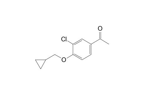 3'-chloro-4'-(cyclopropylmethoxy)acetophenone