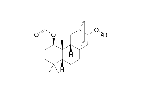 ent-1.beta.-acetoxy-16.alpha.-hydroxy-16.beta.-deuterio-17-noratis-13-ene
